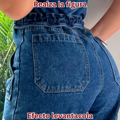 Enterizo CurveFit Denim Premium