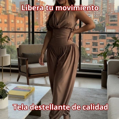 Elegancia Fluida — Enterizo Aladín Ámba