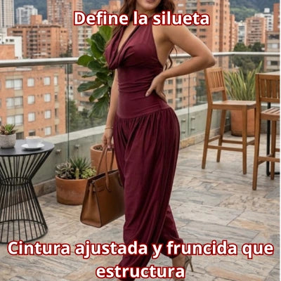 Elegancia Fluida — Enterizo Aladín Ámba