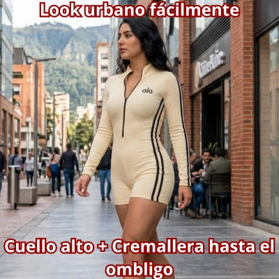 Enterizo Rib Silueta Vital