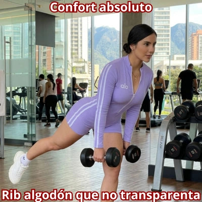 Enterizo Rib Silueta Vital