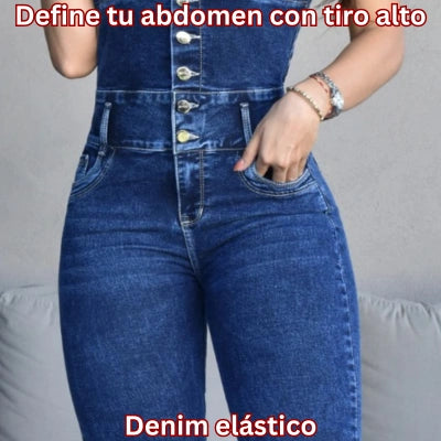 Enterizo Denim One-Step