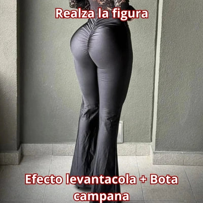 Enterizo Venecia — Blonda + Bota Campana Destellante