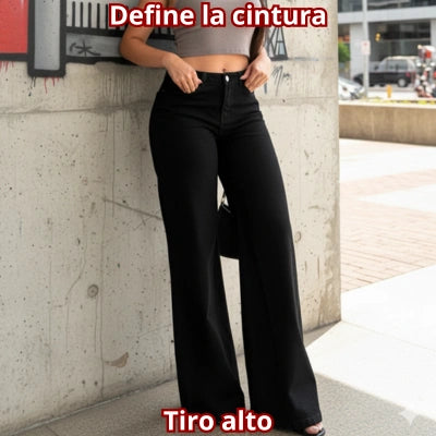 ESSENZIA NOIR — Jean Wideleg Negro Tiro Alto