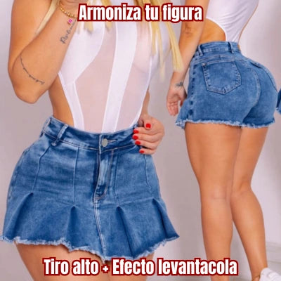 Faldashort Denim Libertad