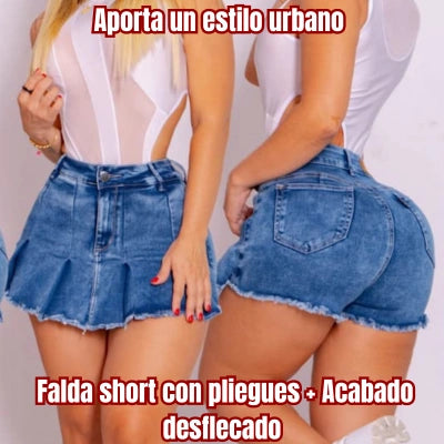 Faldashort Denim Libertad