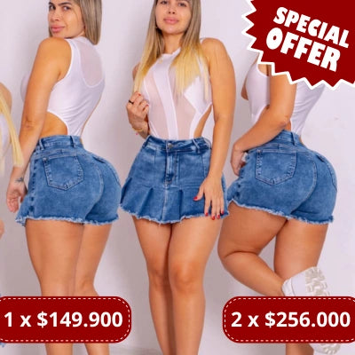 Faldashort Denim Libertad