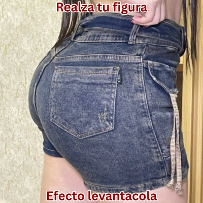 Falda Short Actitud Vintage