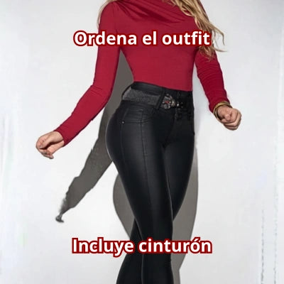 Jeans Black Tobillero Sculpt