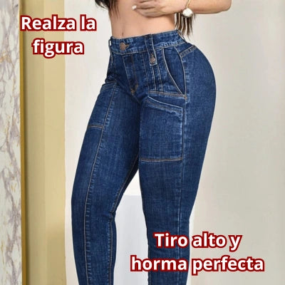 Skinny IndustrialFit – Moldeador Alto