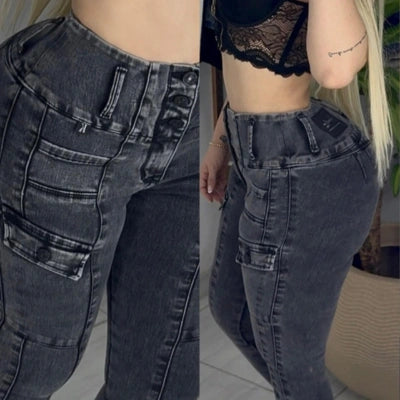 Jean Gris Skyline CargoFit Skinny