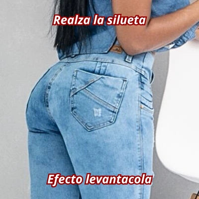 Jean Claro 2 Botones LevantaFit Destroyer