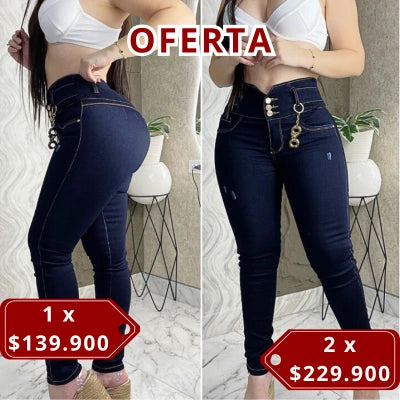 Jean SculptFit Premium – Tiro Alto Control