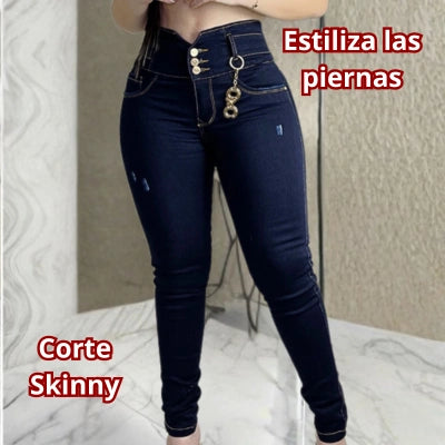 Jean SculptFit Premium – Tiro Alto Control