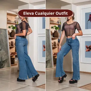 Denim Nébula – Palazzo Pure Fit
