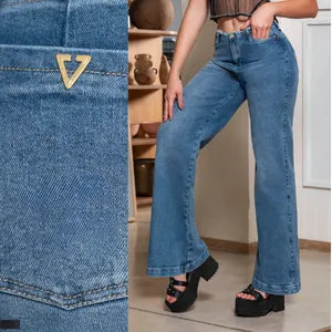 Denim Nébula – Palazzo Pure Fit