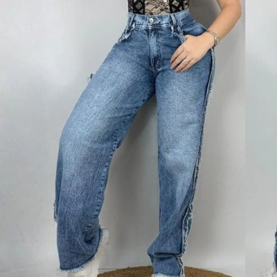 Palazzo Denim Libertad Lateral