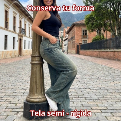 Jean Palazzo Aura Denim