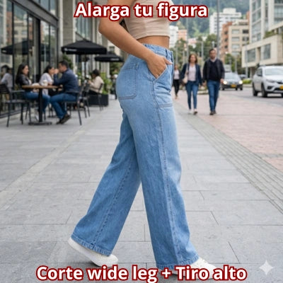 Wide Leg Prada Hielo