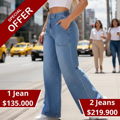 Wide Leg Prada Hielo