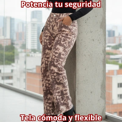 Pantalón Carmesí Libertad Amplia