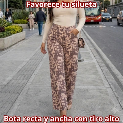 Pantalón Carmesí Libertad Amplia