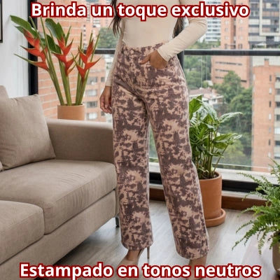 Pantalón Carmesí Libertad Amplia