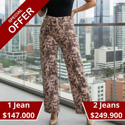 Pantalón Carmesí Libertad Amplia