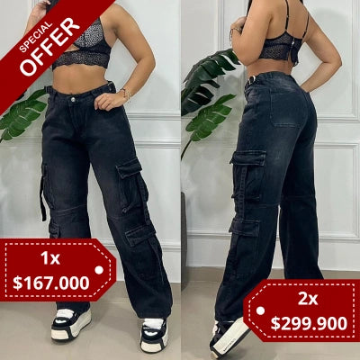 Jean Cargo Seguro Premium