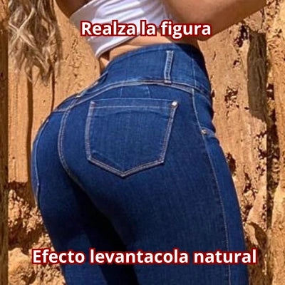 Jeans Libertad Alta Campana Aura