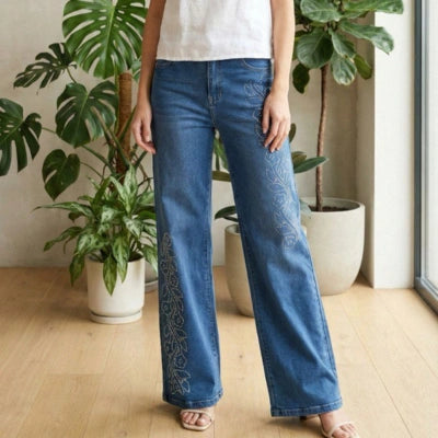 Jeans “Flor que Brilla”