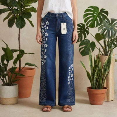 Jeans “Flor que Brilla”
