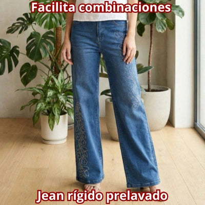Jeans “Flor que Brilla”
