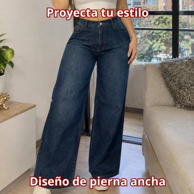 Jean Wide Leg "Vuelo Índigo"