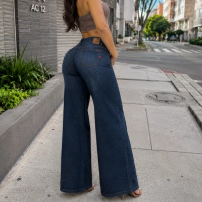 Jean Wide Leg "Vuelo Índigo"