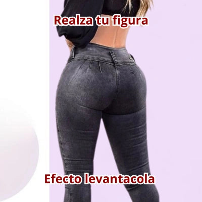 MoldeFit Pretina Larga Smoke