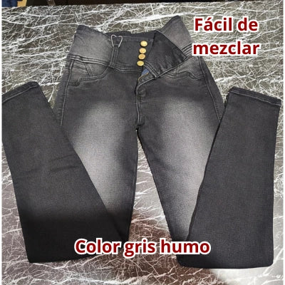 MoldeFit Pretina Larga Smoke