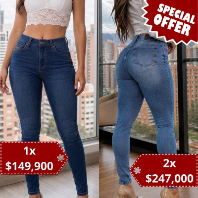 Jean Skinny "Silueta Vital"