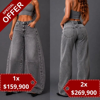 Jean Libertad Oversize — Gris Urbano