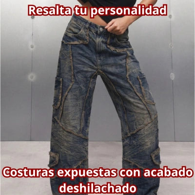 Jean Wide Leg Bronce Absoluto