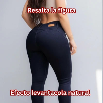 Petrolizado Skinny Cintura Segura