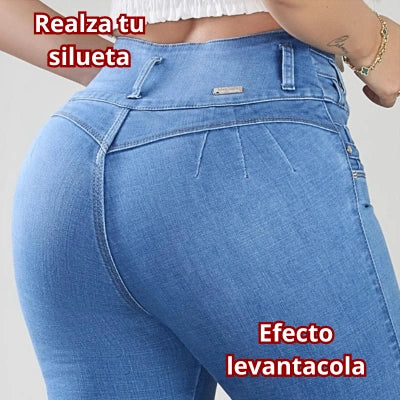 PerlaFit TripleSecure – Skinny Tiro Alto