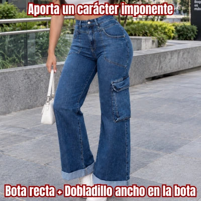 Denim Cargo "Fuerza Índigo"