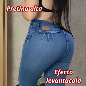 Jeans Stress Tiro Alto