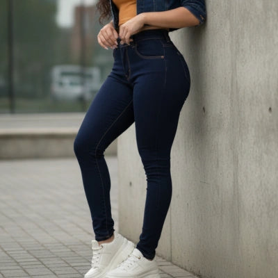 Jean Skinny Retro-Esencial