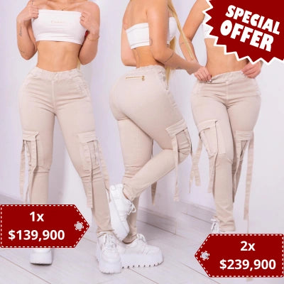 Jogger Dorado Cargo