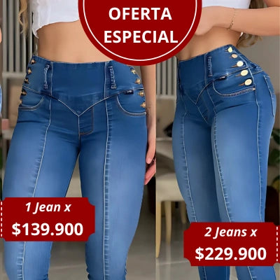 Jeans Poder 10 Botones