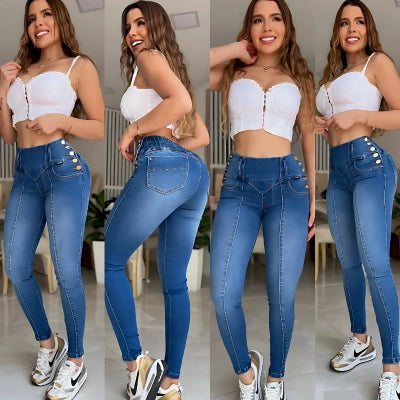 Jeans Poder 10 Botones