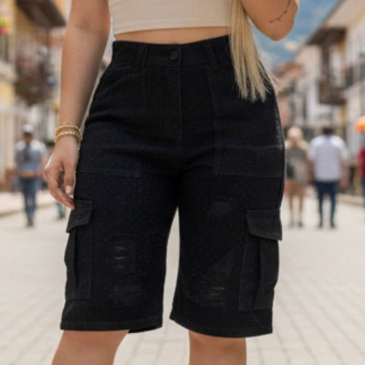 Biker Negra BrillaSeguro