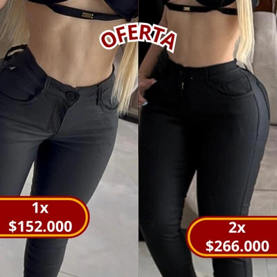 Skinny Cuerina Alto Control NovaFit